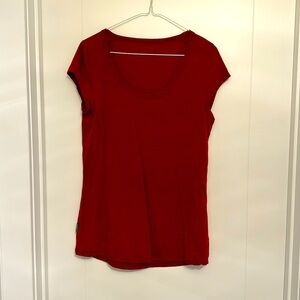 Icebreaker (merino wool) siren short sleeve t-shirt. Size large.